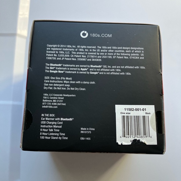 180s Bluetooth Enabled Adjustable Ear Warmers - Picture 4 of 5